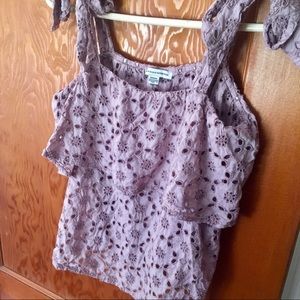 American Eagle | Lace Tank Top